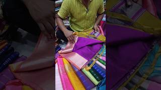 Mangalagiri pattu sarees Balaji Handlooms 150 borders sarees with reasonable prices [upl. by Mccartan975]