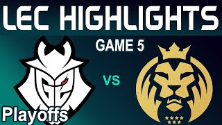 G2 vs MAD Highlights  LEC Winter 2024 Week 2 Day 1  G2 Esports vs MAD KOI [upl. by Wallraff]