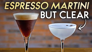 Clear Espresso Martini  New Technique [upl. by Charlotta704]