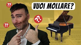 Perché si abbandona lo Studio del Pianoforte ❌ [upl. by Ahsirk221]