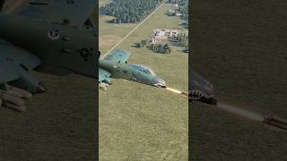 A10 warthog fires Guns and Maverick AGM65D at Hostile targets dcs [upl. by Camilia]