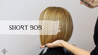 🌈 Te ENSEÑO Como hacer este CORTE de Pelo ESCALONADO Super Fácil ➡️ CORTE BOB [upl. by Tiras]