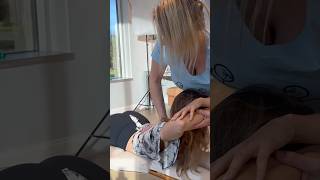 Dancer Spine Cracks chiropractic asmr shorts [upl. by Lemmie743]