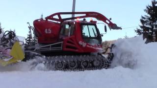 PistenBully  pista Gran Risa  La Villa Alta Badia  08122016 [upl. by Lally1]