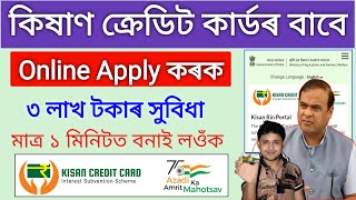 Kisan Credit Card Online Apply  3 Lakh Benifite  How to online apply kisan credit 2023 [upl. by Rafaello]