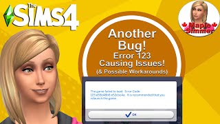 Error 123 Causing Issues amp Possible Workarounds Sims 4 News [upl. by Rabbi]