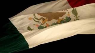 Bandera de Mexico El Obispado en Monterrey NL [upl. by Kenimod]