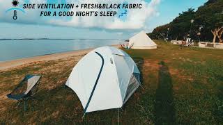 MH100 FRESHampBLACK 3P TENT [upl. by Tanah]