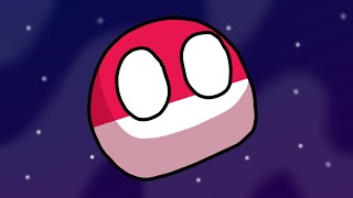 Poland CAN into space Countryballs Animation [upl. by Nitza]