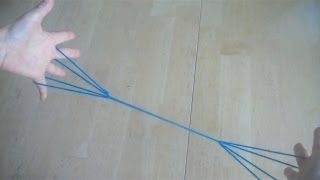 How to do Crows Feet Step by Step with string [upl. by Eirojram]