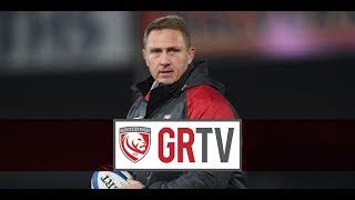 GRTV  Ackermann hoping for Gloucester Rugby to sign off 2018 in style against Sale [upl. by Festus]