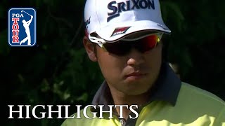 Hideki Matsuyama Highlights  Round 2  ATampT Byron Nelson [upl. by Ahsemak605]