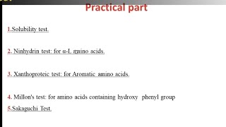 practicalDetection of Amino Acids Medical Chemistry [upl. by Engeddi]