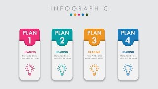 Animated PowerPoint Infographic Slide Design Tutorial [upl. by Erodoeht963]