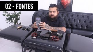 Curso Completo de Tatuagem  Módulo 1  02 Fontes [upl. by Birdella]