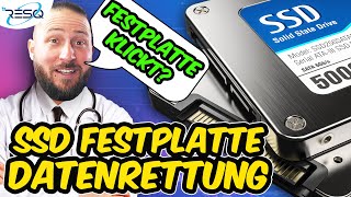 💽✅Datenrettung Festplatte  SSD Festplatte kaputt und wird nicht mehr erkannt [upl. by Normandy]