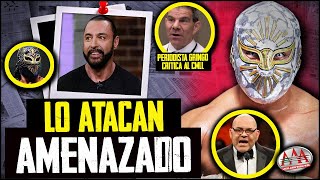 MISTICO AMENAZADO  ATACAN a LATIN LOVER  REPORTERO CRITICA al CMLL KONNAN ENCIENDE la LUCHA LIBRE [upl. by Krause653]