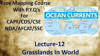 World Mapping Lec12 I Ocean Currents in World [upl. by Rotkiv382]