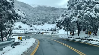 Amazing Scenic Drive from Jindabyne to Thredbo NSW Australia [upl. by Annekahs]