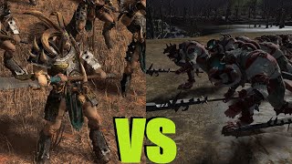 Потрошители Хоррока vs Стража Совета Total War Warhammer 3 Immortal Empires тесты юнитов v 421 [upl. by Jake]