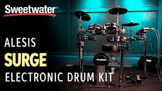 Alesis Surge Electronic Drum Set Demo [upl. by Gainor]