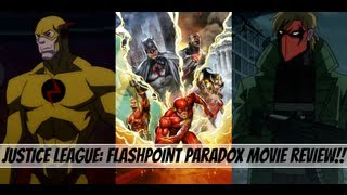 Justice League The Flashpoint Paradox Movie Review [upl. by Ydisac950]