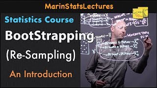 Bootstrapping and Resampling in Statistics with Example Statistics Tutorial 12 MarinStatsLectures [upl. by Kalk]