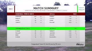 Coggeshall 2s vs Lakenheath 1s [upl. by Mcmullan]