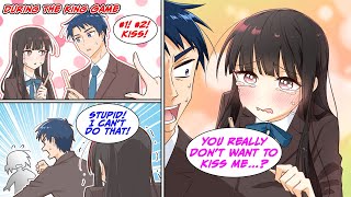 ［Manga dub］I was demanded to kiss the pure president during the king game…［RomCom］ [upl. by Aimas]