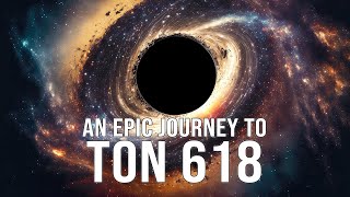 Take an Epic Journey to Ultra Massive Black Hole TON 618 [upl. by Yhprum228]