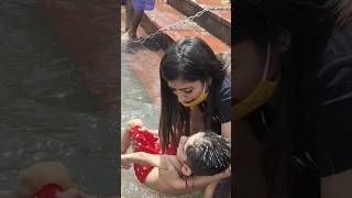 har har gange 🙏ytshorts viralshort harharmahadev haridwar [upl. by Marybeth]