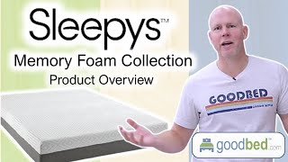 Sleepys Memory Foam Mattress Collection 2023 EXPLAINED by GoodBed [upl. by Dorsman]