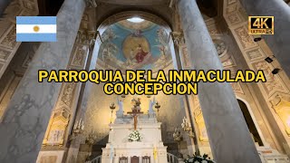 Parroquia Inmaculada  Argentina Belgrano 4K [upl. by Adina]