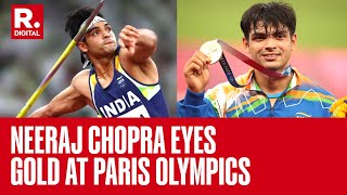 Neeraj Chopra Aims For Gold Medal At Men’s Javelin Throw Finals At Paris Olympics 2024 [upl. by Nhojleahcim60]