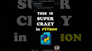 This Is Super Crazy In Python python coding programming [upl. by Arimay]