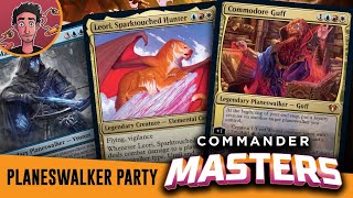 quotPlaneswalker Partyquot Commander Masters Precon Full Preview  Magic the Gathering Spoilers [upl. by Yetta942]