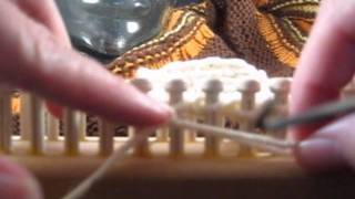 Circular Loom Knitting How to Bind Off DIY Tutorial [upl. by Binnings928]