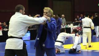 2014 US Nationals Kayla Harrison amp Travis Stevens [upl. by Annauqaj]