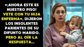 «¡AHORA ES NUESTRO PISO» DIJERON LOS INSOLENTES PARIENTES DE SU DIFUNTO MARIDO PERO AL OÍR [upl. by Helge855]