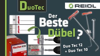 Fischer Duo Tec Dübel  Der PERFEKTE KIPPDÜBEL für Hohlräume  Schwerlastdübel Befestigung German [upl. by Teryn923]