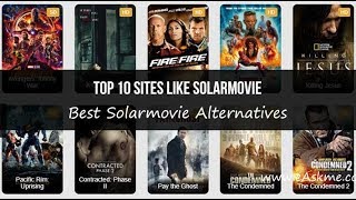 Top 10 Sites like Solarmovie Best Solarmovie Alternatives  eAskme [upl. by Affer692]