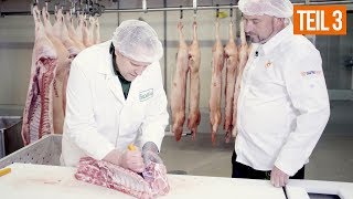 🥩 Fleischzerlegung lernen Das Schwein Teil 3  Rücken [upl. by Skier]