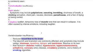 7 VERTEBROBASILAR INSUFFICIENCY [upl. by Ybbor]