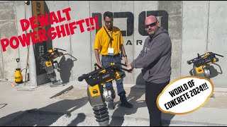 Dewalt Power Shift Batteries at World of Concrete 2024 [upl. by Vladamir509]