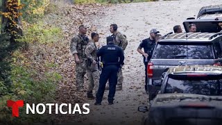 La policía halla muerto al sospechoso de Maine  Noticias Telemundo [upl. by Aitetel]