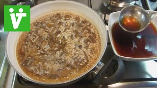 Risotto ai Funghi Porcini Secchi [upl. by Ayr]