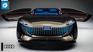 Audi Skysphere  Stunning Roadster with Variable Wheelbase [upl. by Rooker]