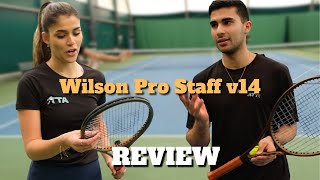 NEW Wilson Pro Staff v14 2023  Pro Player Review [upl. by Fineberg]