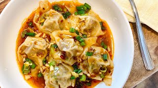 Spicy Beef Steamed Wonton Recipe  Beef Wontons  Sarika R [upl. by Haley]