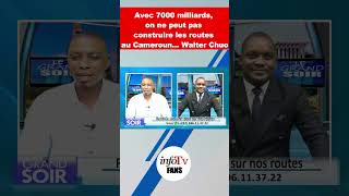 Avec 7000 milliards on ne peut pas construire des routes au Cameroun Walter Chuo [upl. by Sublett]